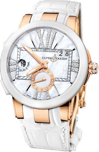 Review Ulysse Nardin Executive Dual Time 246-10 / 391 watch copy